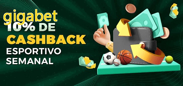 10% de bônus de cashback na gigabet